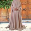 Islamic Namaz Chador with Front-Closed, with Sleeves for Women (2)