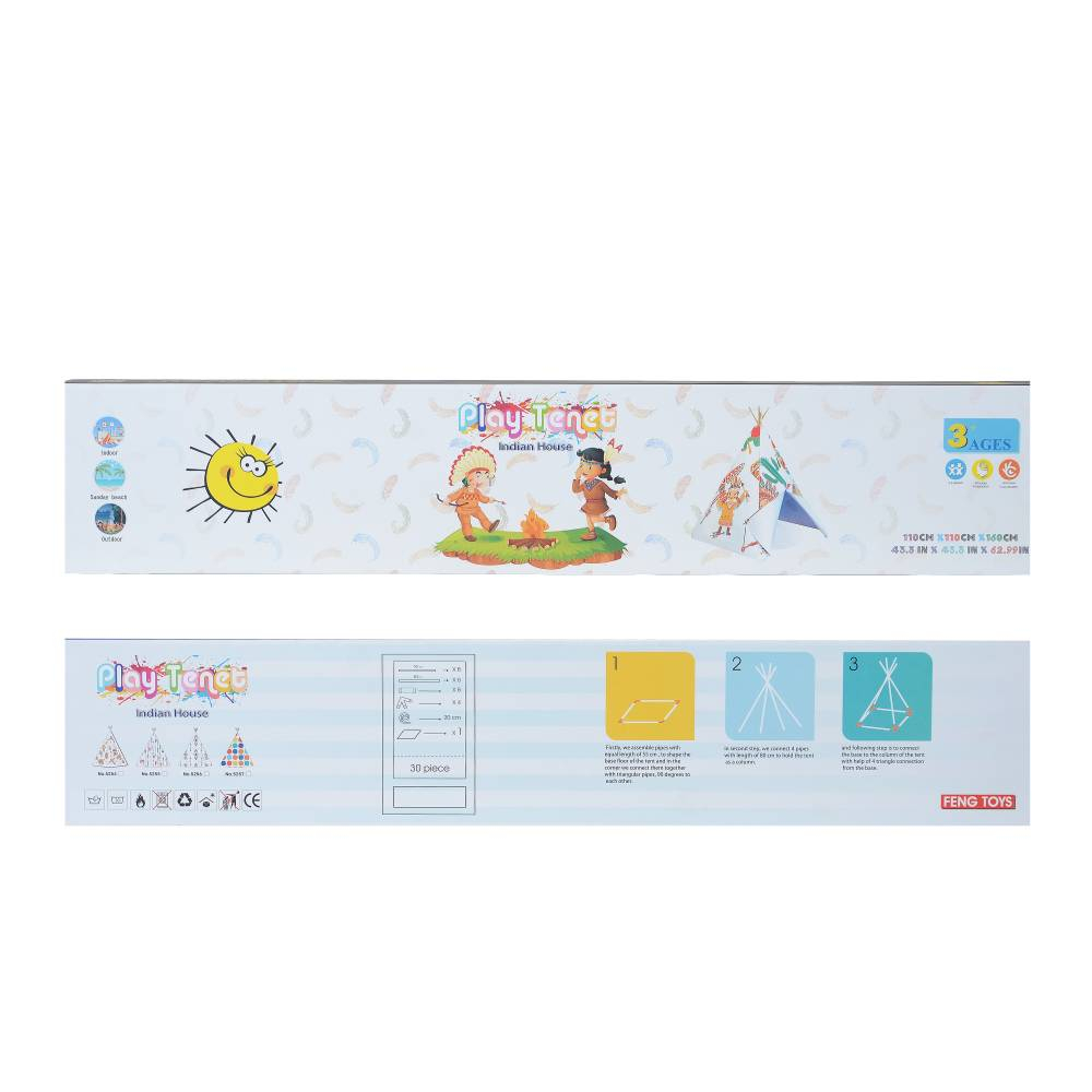 Kindertipi-Spielzelt – Sicher und Stylisch im Fantasie-Design