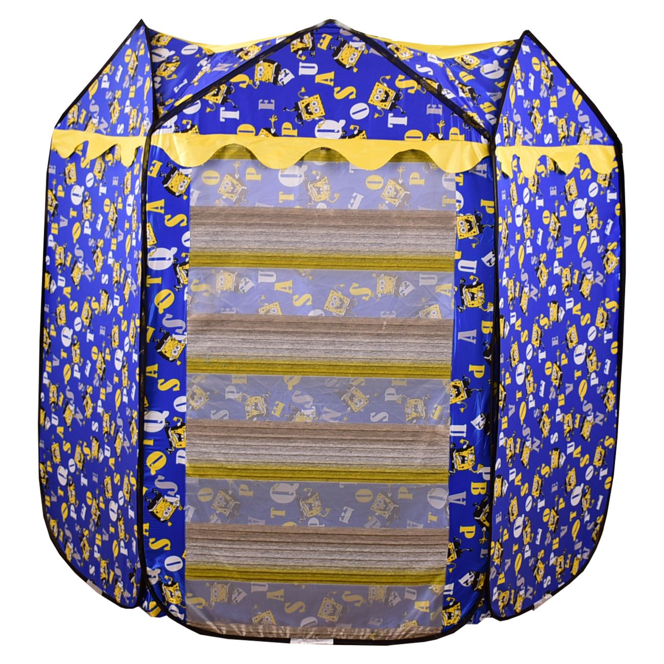 Kinderspielzelt – Schlossmodell mit SpongeBob-Design