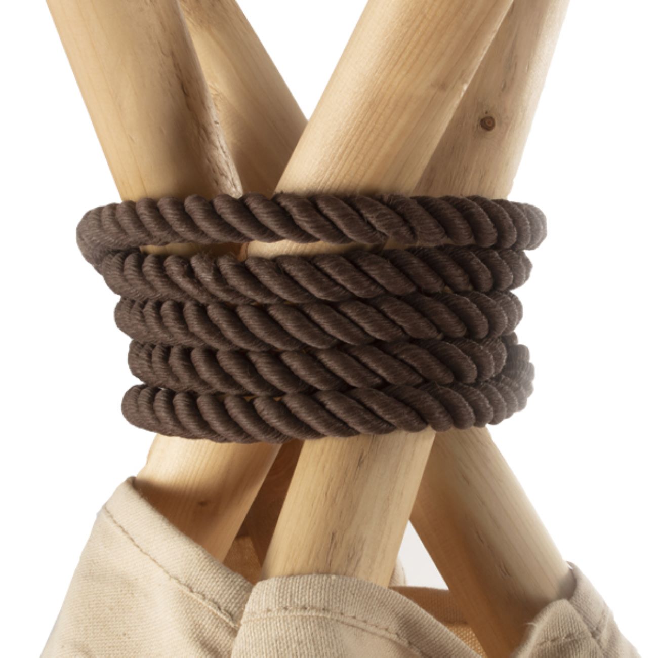 Kinderspielzelt – Indianer-Tipi-Modell mit Traumfänger und Matte