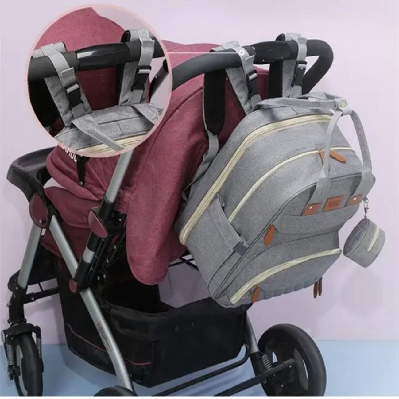 Multifunktionale Wickeltasche für Mütter | Praktisch und modisch