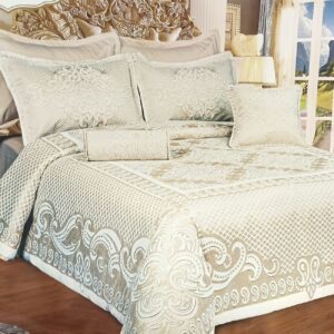 Alvan 8-teiliges Doppelbett-Bettwäsche-Set – Aylar Design, beste Wahl für Komfort & Schönheit