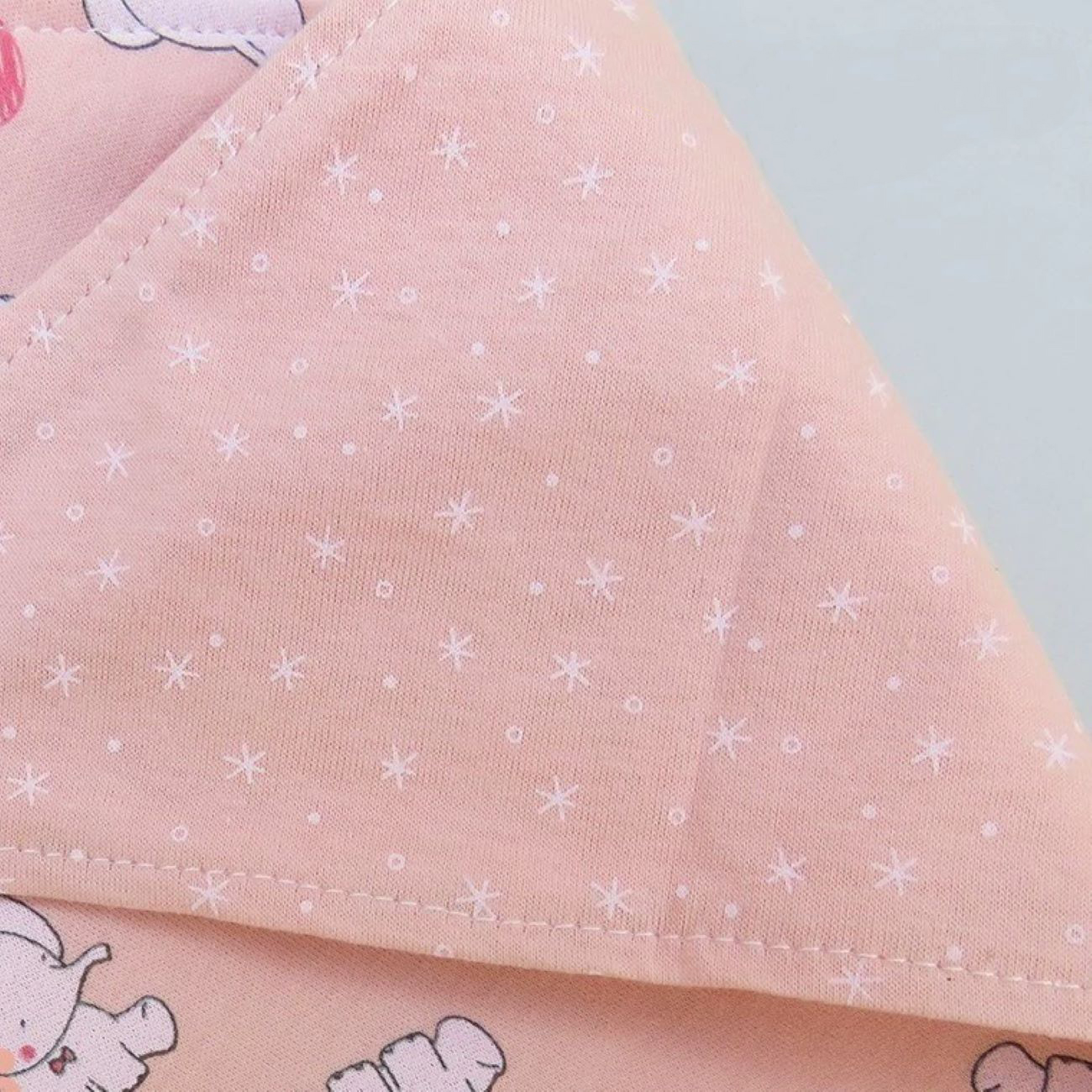 Bandana-Lätzchen für Babys und Kleinkinder mit Elefantenmotiv aus Baumwolle