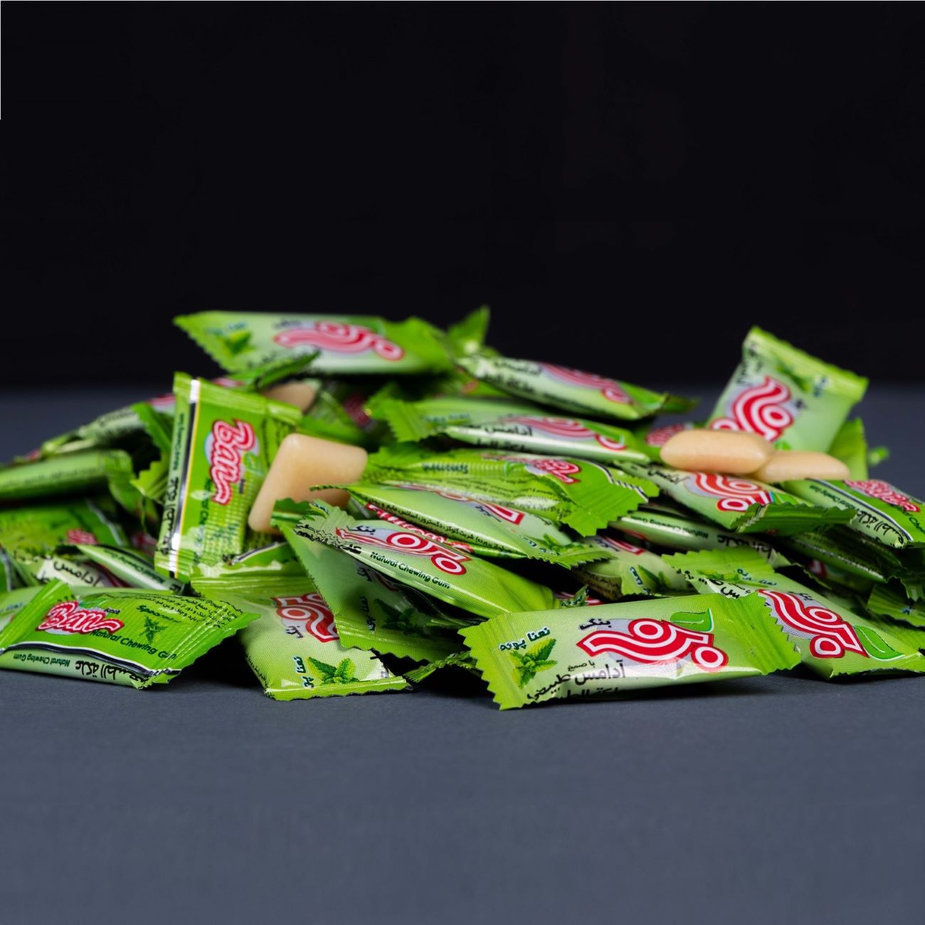 Ban Naturkaugummi – Spearmint-Geschmack (Packung mit 100 Stück)