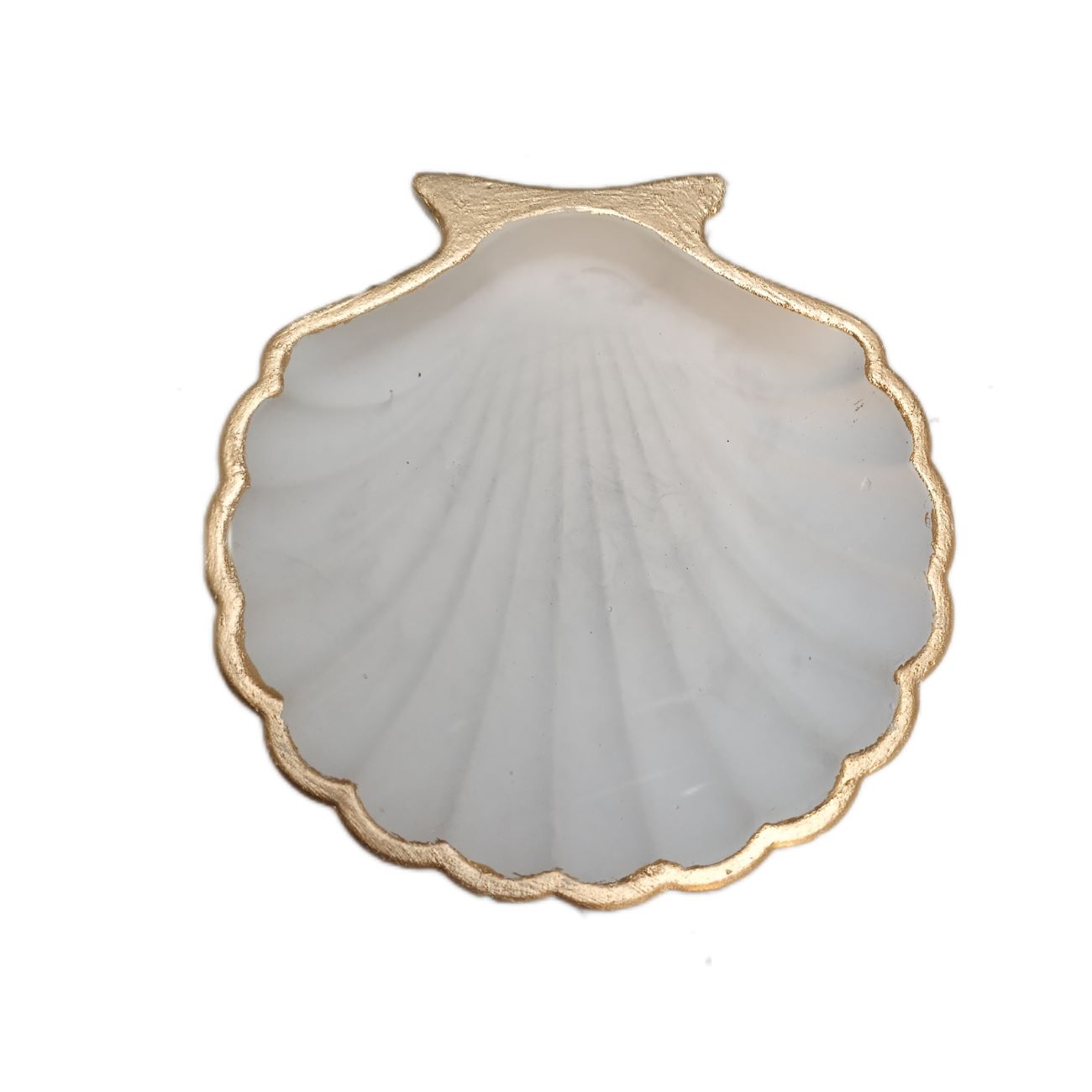 Schicker muschelförmiger Schmuckhalter für Ringe und Ohrringe