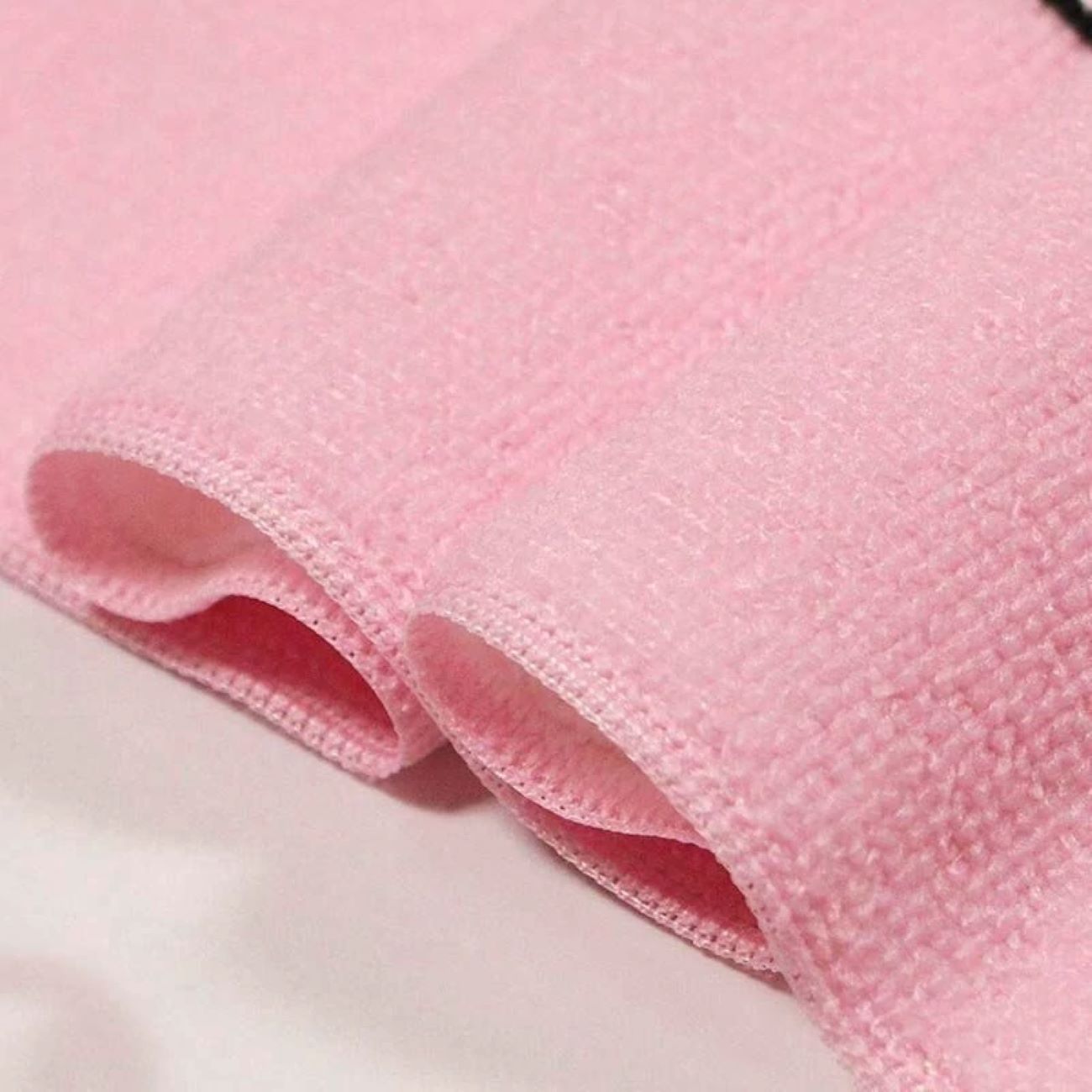 Rosa Kinder-Badeponcho mit Kapuze – Perfekt für Bad und Schwimmbad