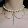 Choker-Necklace-for-Women-Delicate-Elegant-Stylish-with-Pearl-Design-1