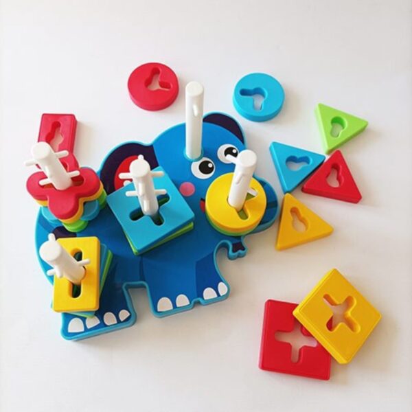 Elephant-Shaped-Obstacle-Maze-–-Montessori-Inspired-Motor-Skills-Toy-2