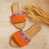 Gestickter Macrame-Hausschuh – Perfekt als Geschenkset für Geburtstag, Feiertage, Einweihung oder SPA