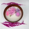 Geschenkkerze im rustikalen Holzglas – Ideal zur Dekoration & als einzigartiges Geschenk