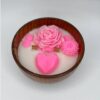 Geschenkkerze im rustikalen Holzglas – Ideal zur Dekoration & als einzigartiges Geschenk