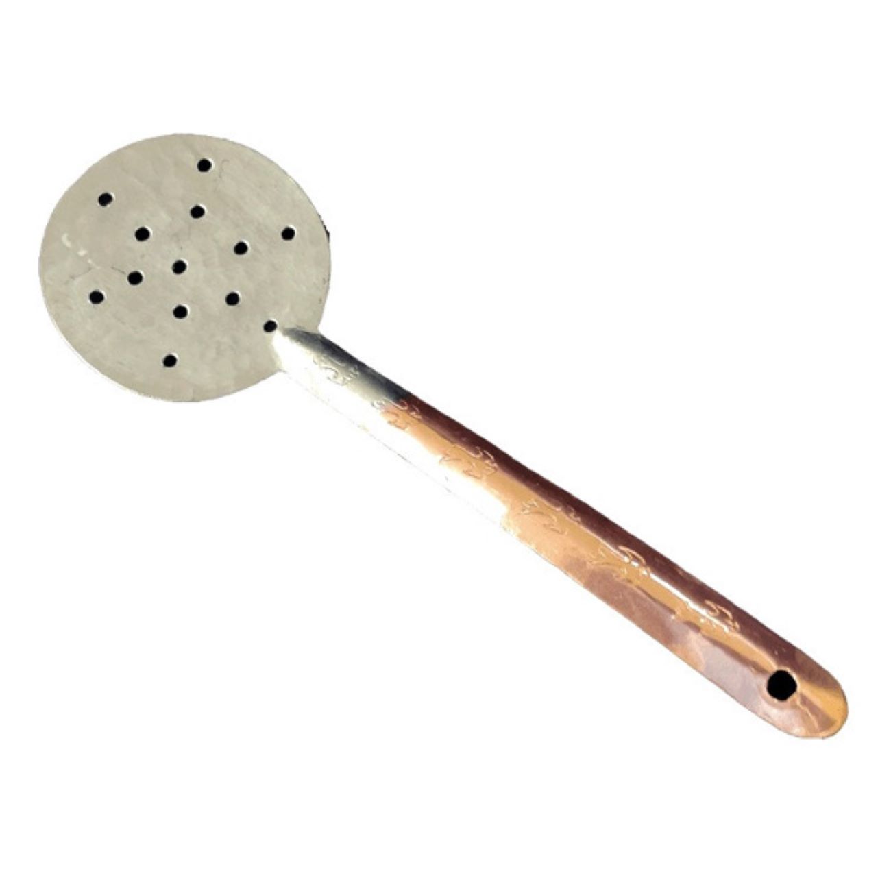 Handgefertigter zweifarbiger Kupferspatel – Perfekt zum Braten, Servieren und Kochen