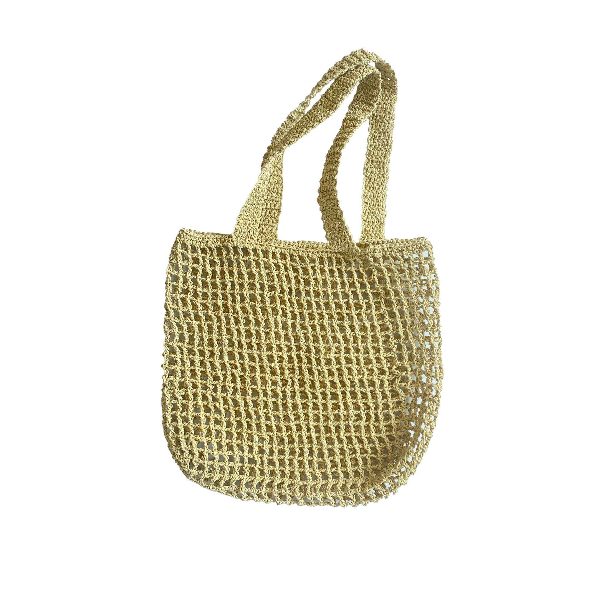 Handgefertigte Boho-Raffia-Tasche – Ideal für Urlaubs- und Resort-Looks