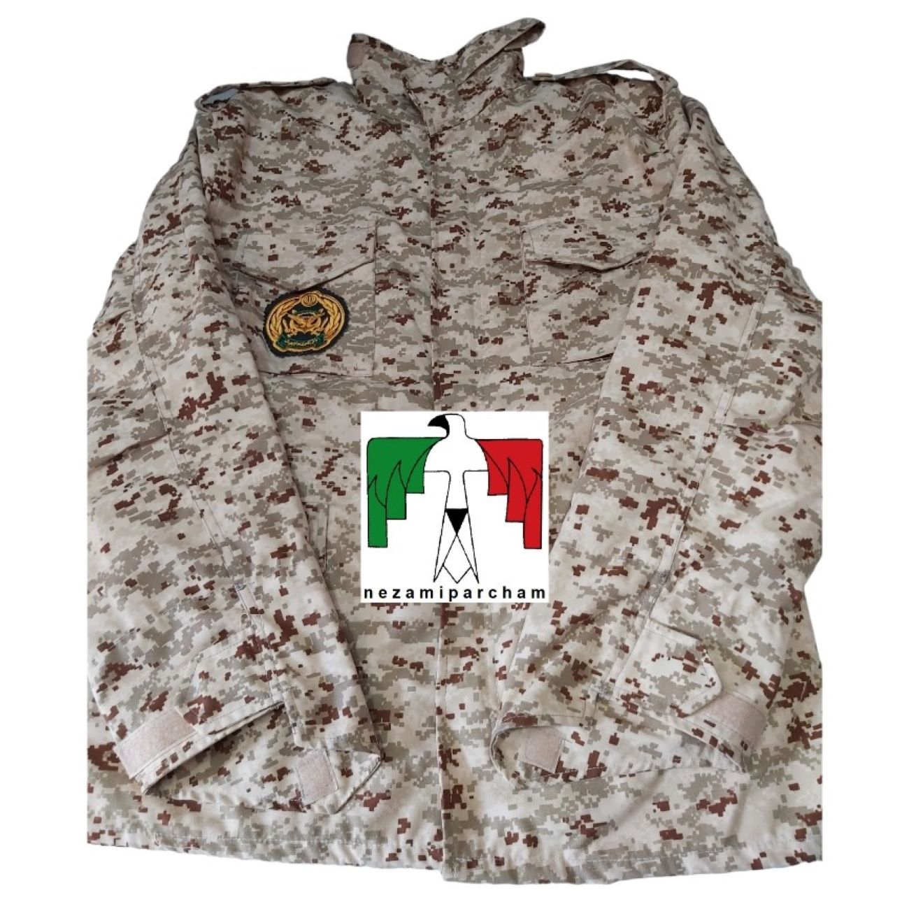 Iranische NEZAJA-Militärjacke – Geeignet für Outdoor-Arbeit, Survival oder militärische Ausrüstung
