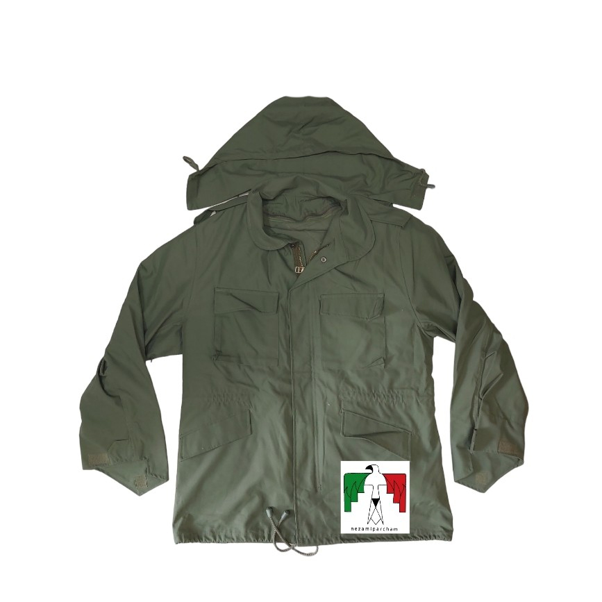 Iranische IRGC-Uniformjacke in Grün mit vier Taschen