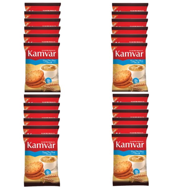 Kamvar-Sugar-Free-Biscuit-with-Processed-Bran-–-23-grams-Pack-of-24