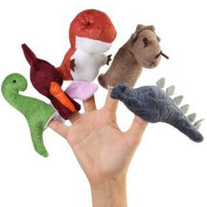 Kinder Dinosaurier Fingerpuppen – Geeignet für Lernen durch Spielen