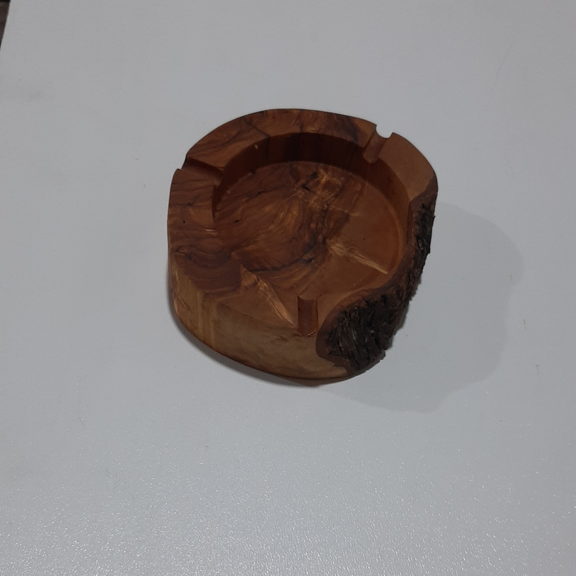 Holzscheiben Zigarre-Aschenbecher – Ideal für Garten und Terrasse