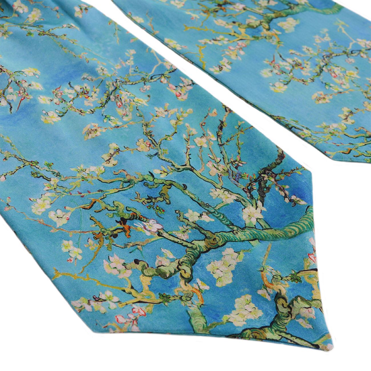 Elegantes Ascot-Halstuch für Herren mit Blumenmuster – Perfekt für formelle und legere Outfits