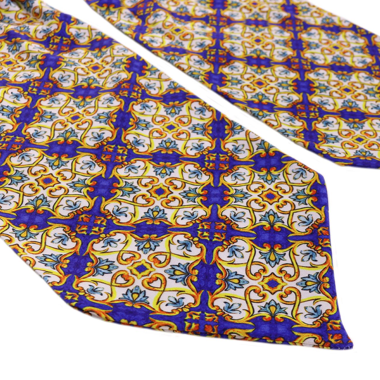 Ascot-Krawatte | Hals­tuch mit elegantem geometrischem Muster für formelle und legere Outfits