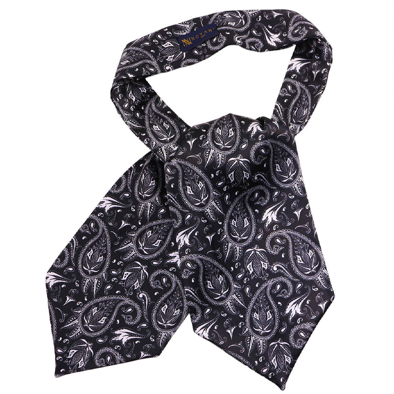 Persische Herren-Ascot-Krawatte – Perfekt für Hochzeiten und besondere Anlässe mit Paisley-Muster