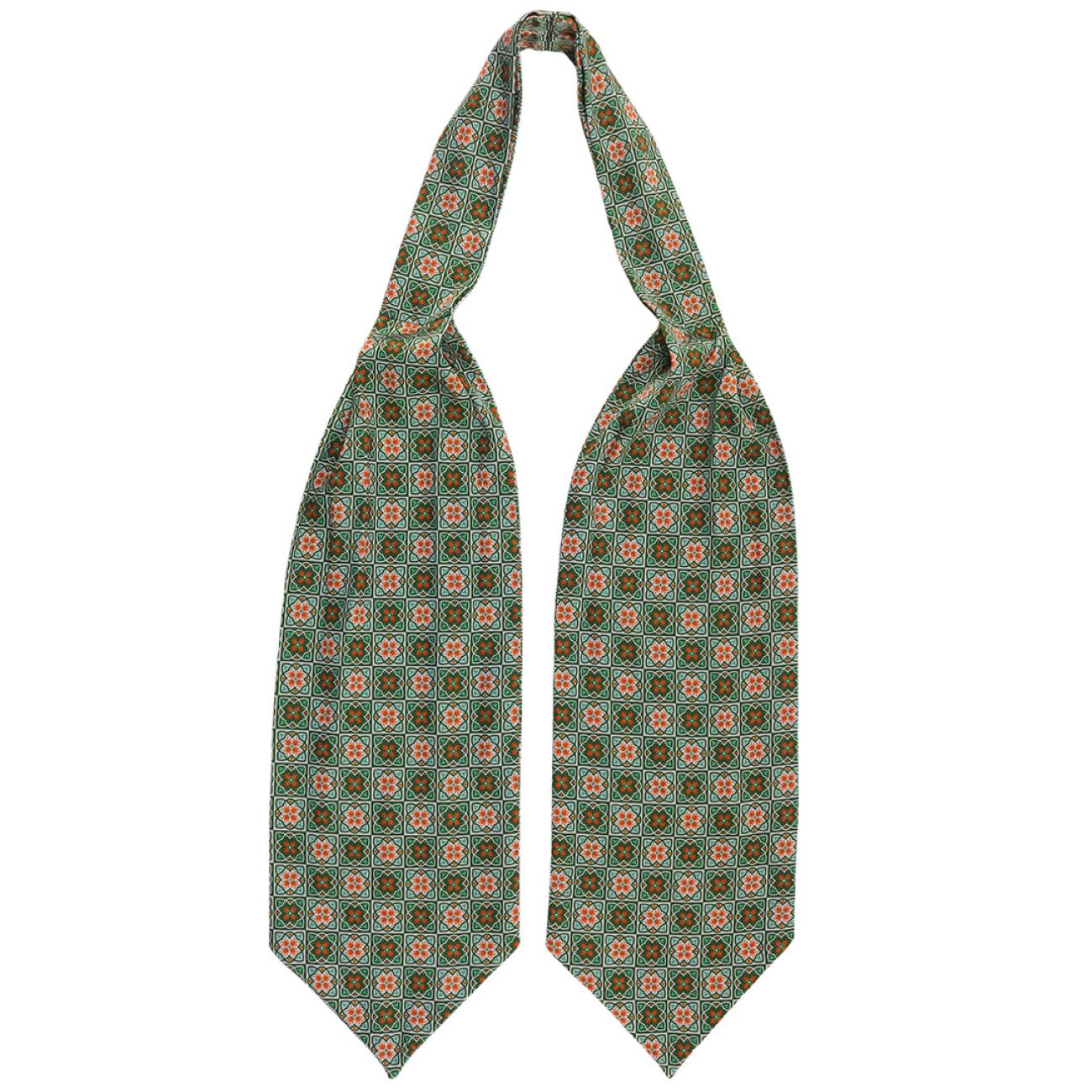 Vintage Karo-Halstuch für Herren | Klassische Ascot-Krawatte für einen eleganten Stil