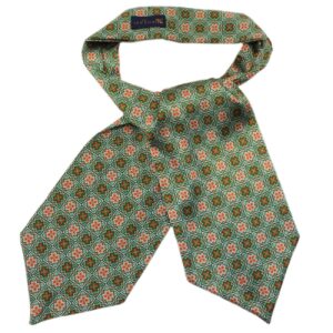 Vintage Karo-Halstuch für Herren | Klassische Ascot-Krawatte für einen eleganten Stil