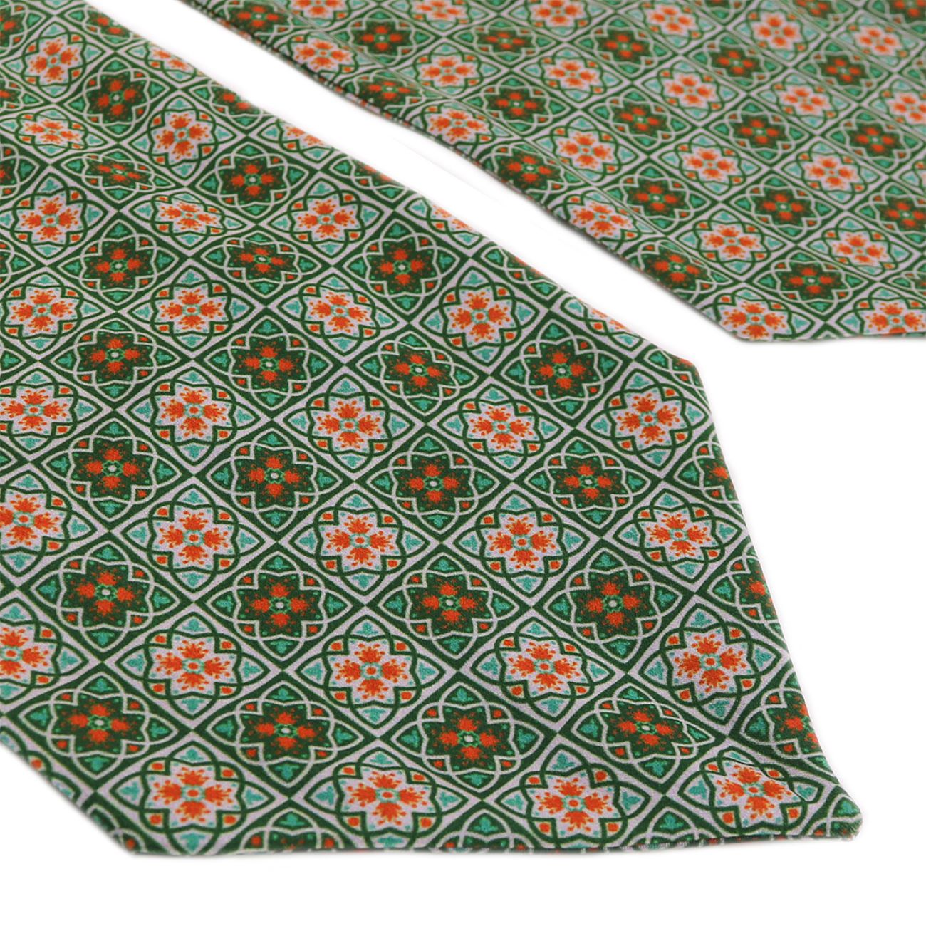 Vintage Karo-Halstuch für Herren | Klassische Ascot-Krawatte für einen eleganten Stil