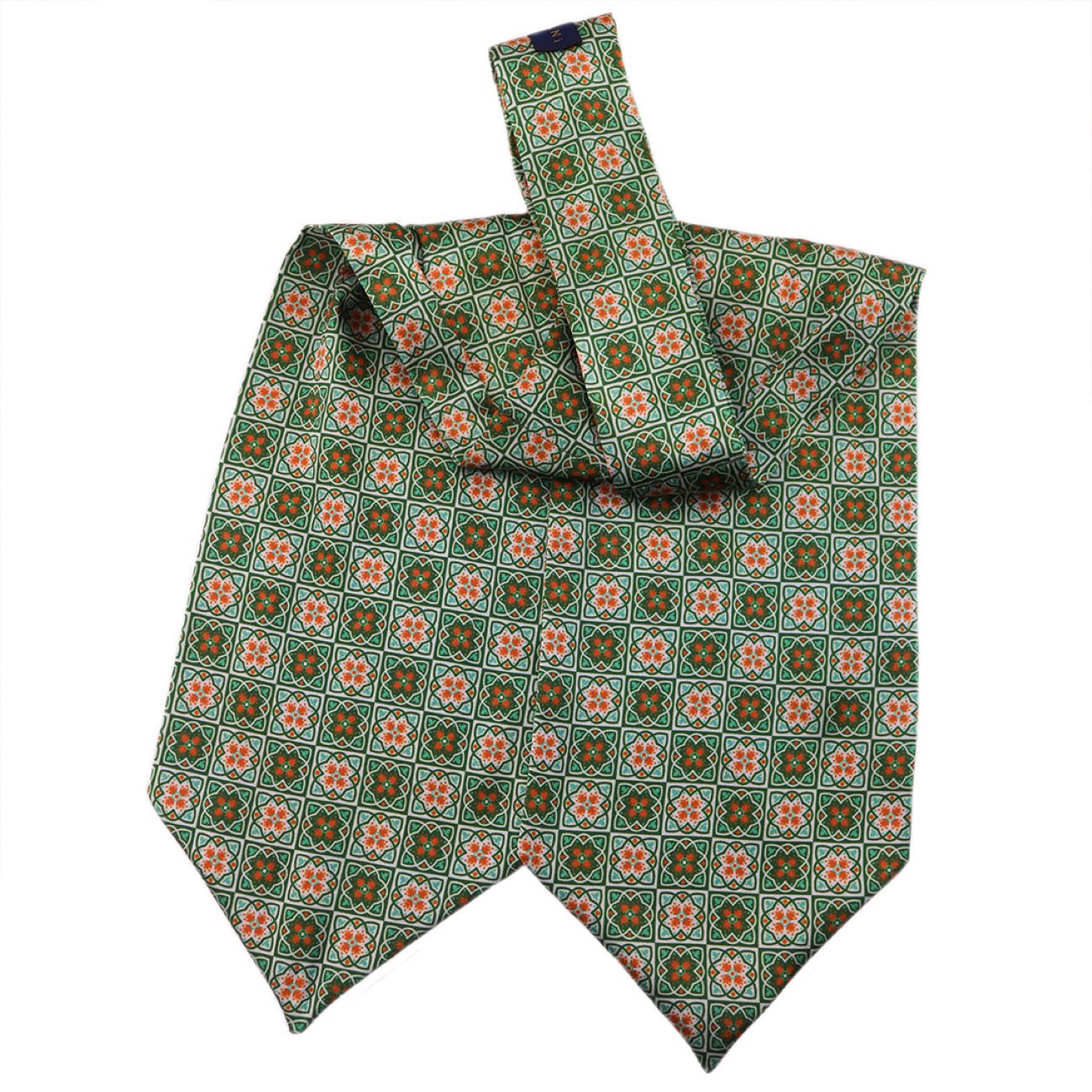 Vintage Karo-Halstuch für Herren | Klassische Ascot-Krawatte für einen eleganten Stil