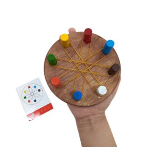 Montessori Bildungs-Formen-Bauspielzeug – Kreatives Geometrie-Spiel für Kinder