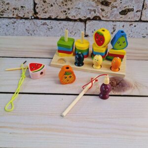 Montessori-Formen-Lernspiel mit Angel-Thema – Geeignet für Frühlerner