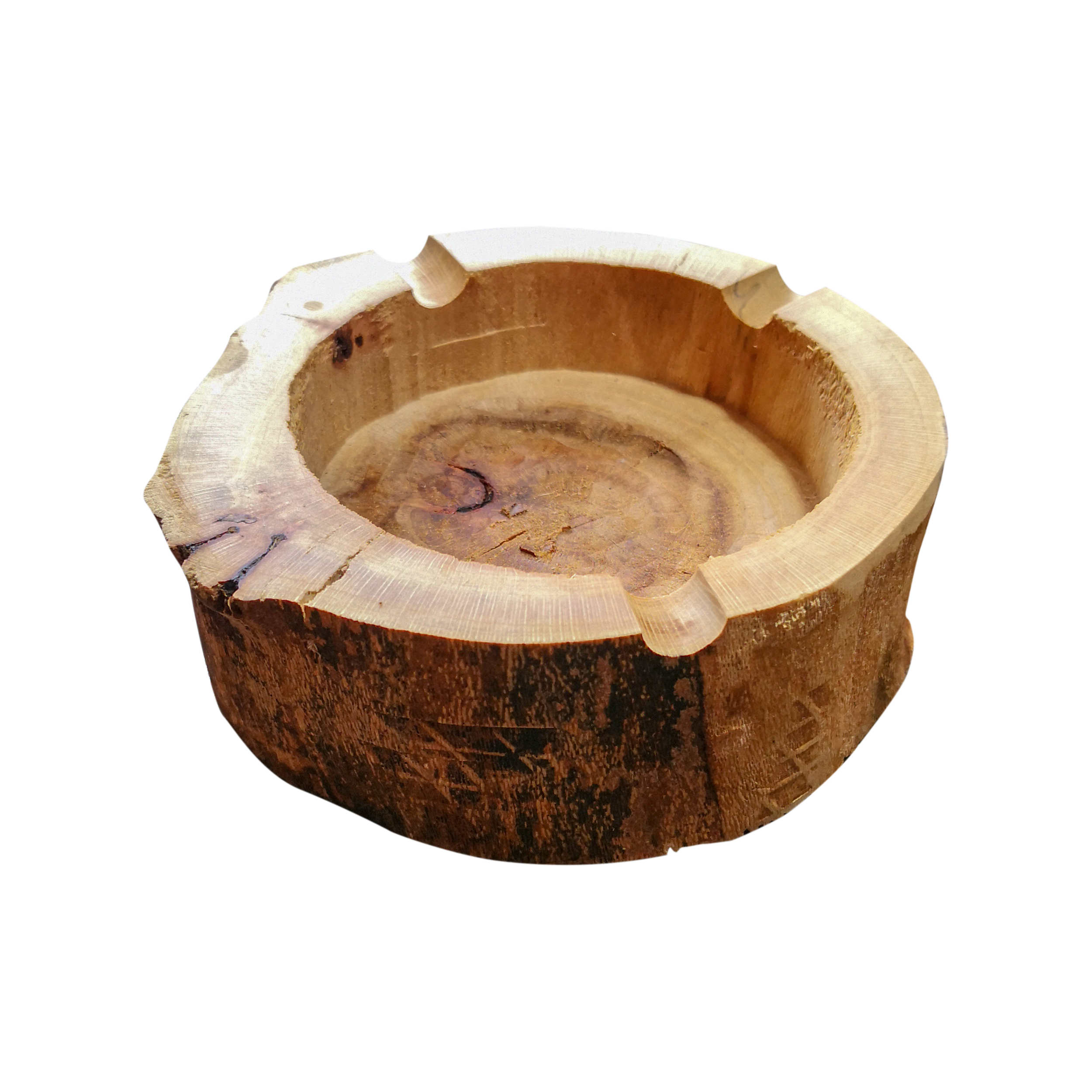 Exklusiver Zigarrenaschenbecher aus Holz – Ideal für Rauchsalons und Raucherlounges