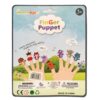 Plastik Dinosaurier Fingerpuppen – Set mit 5, geeignet für Lernen durch Spielen