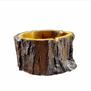 Baumstamm-Holzscheit-Aschenbecher – Für umweltfreundliche und rustikale Räume