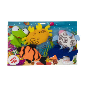 Meeres-Tier Fingerpuppen – Geeignet für den Bildungsbereich, Set mit 5