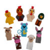 Set-of-Felt-Finger-Dolls-–-Farm-Animal-Kids-Puppets-Suitable-for-Creative-Play