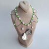 Choker aus Edelstahl mit Perlen & Kristallen – Anlaufsicher & Hypoallergen