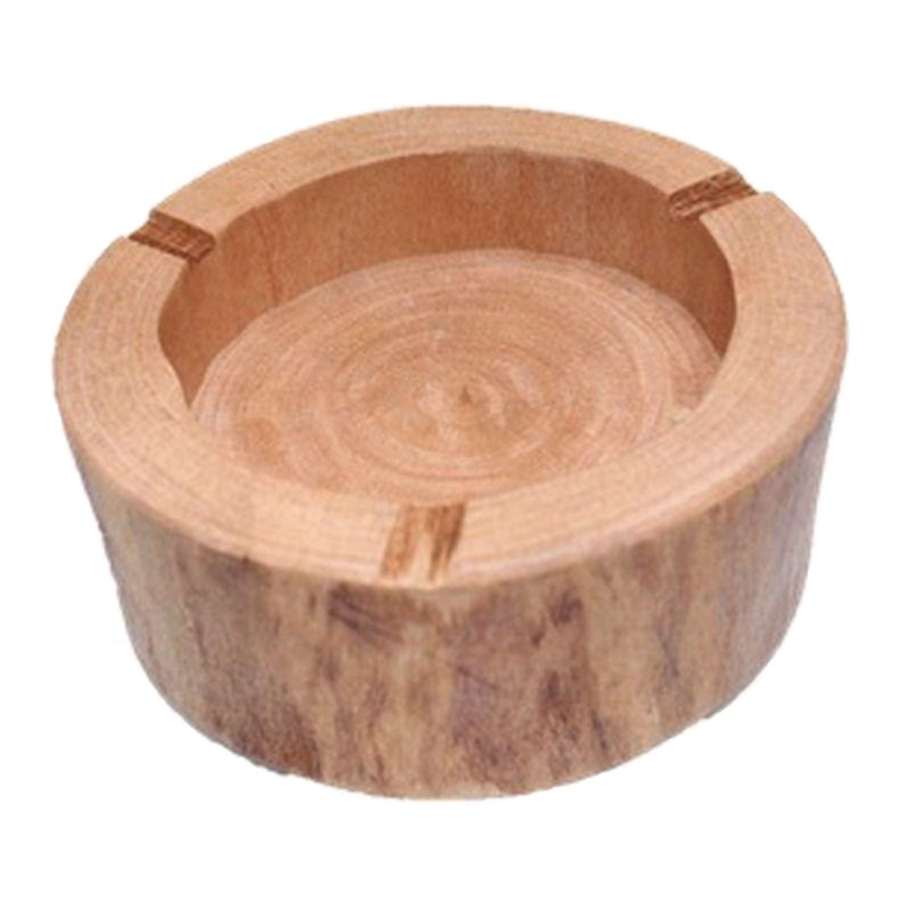 Holz- und Harz-Holzscheit-Aschenbecher – Für modernen rustikalen Stil