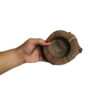 Holz-Aschenbecher im Scheit-Stil – Für Raucher und Sammler