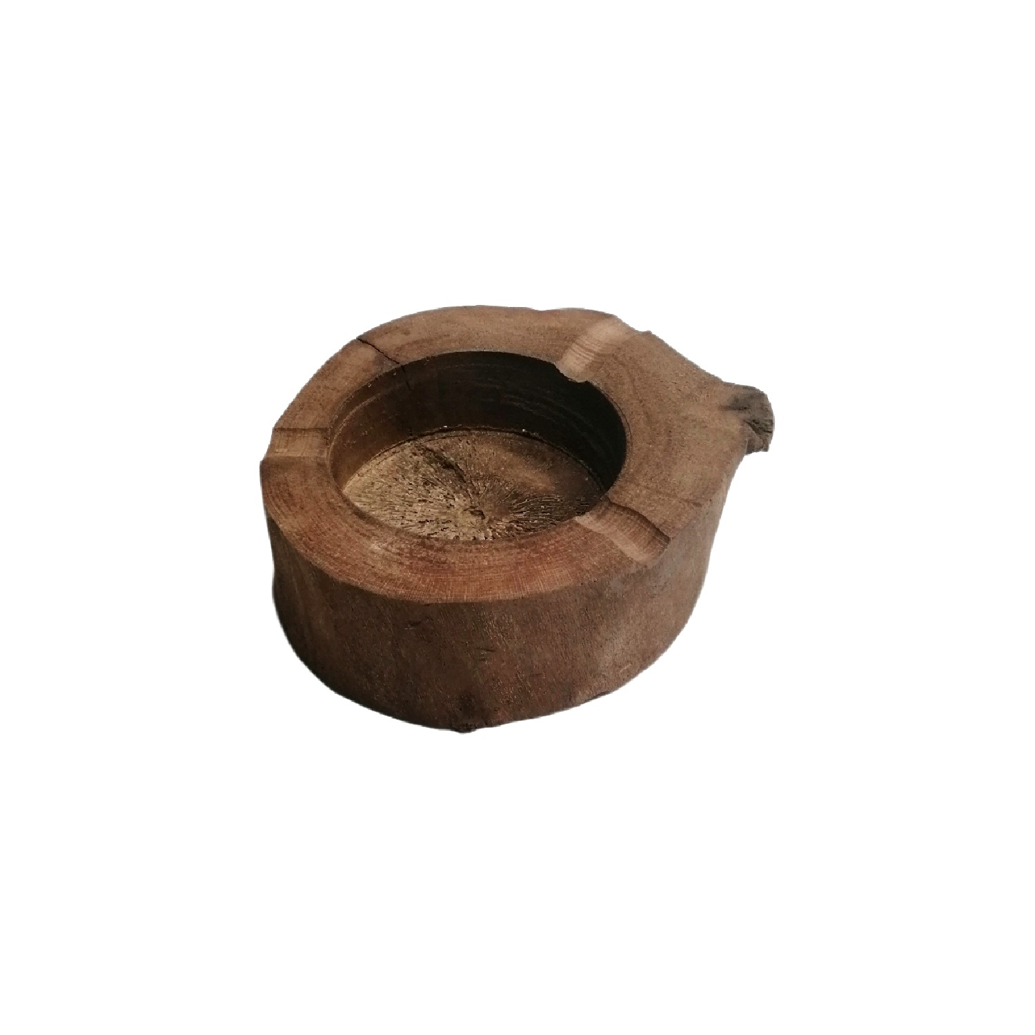 Holz-Aschenbecher im Scheit-Stil – Für Raucher und Sammler