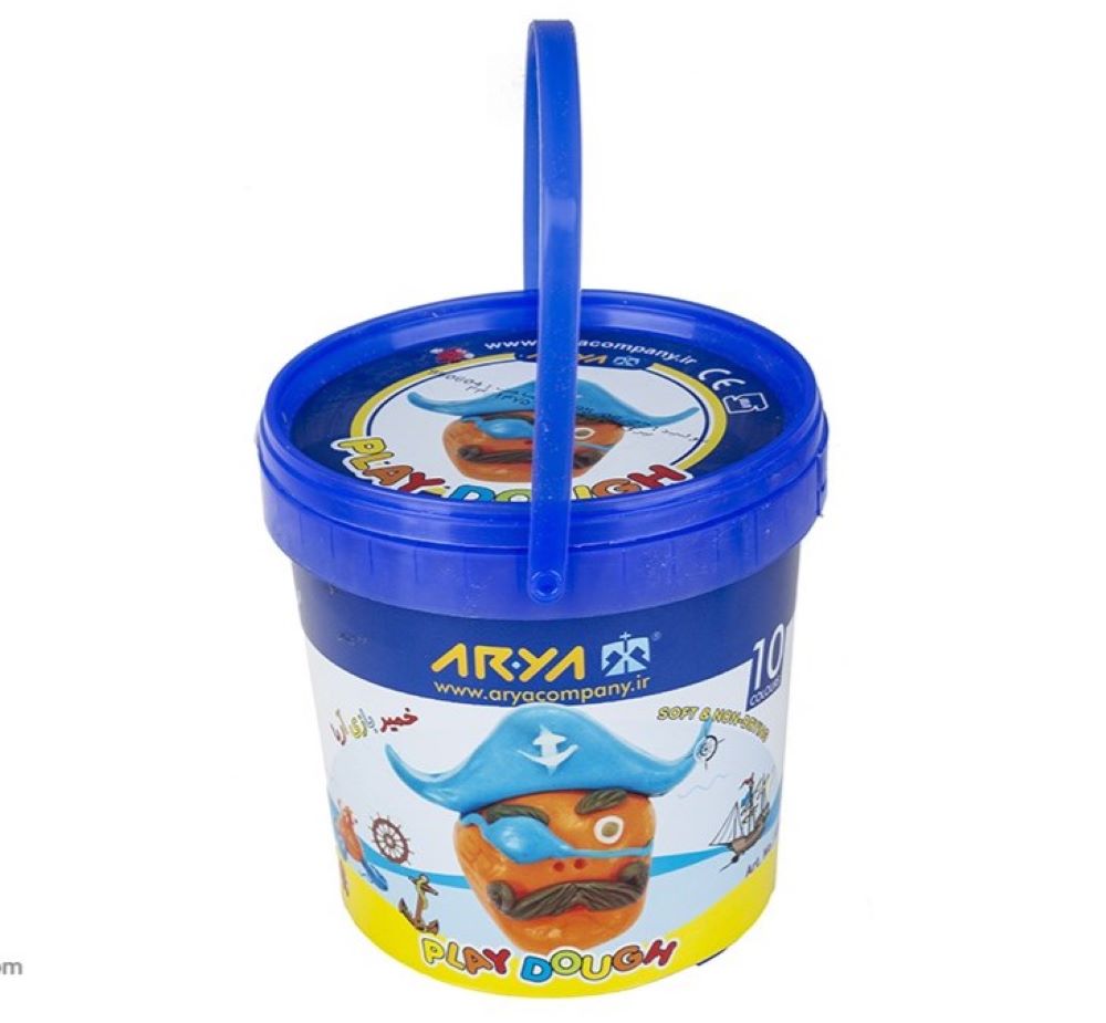 10-Farben-Knetmasse-Set – Aria Modell 1065, geeignet für Kinder