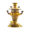 3-teiliges Messing-Kohle-Samowar-Set, Pichi-Modell