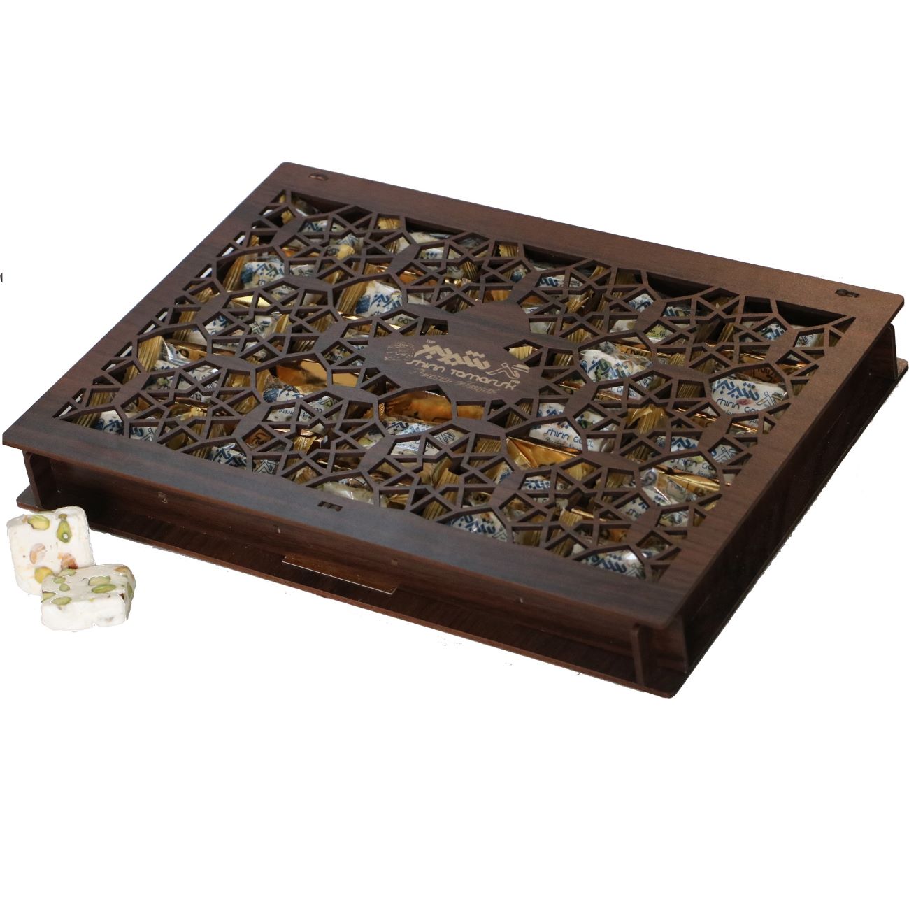 Shirin Gaz – Nougat mit 35 % Pistazien – 250 g (4x)