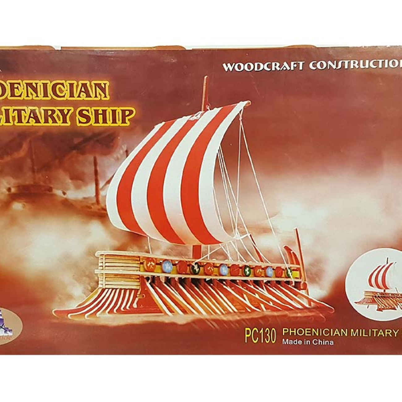 3D Holzpuzzle – Piratenschiff, Geeignet für Kinder & Erwachsene