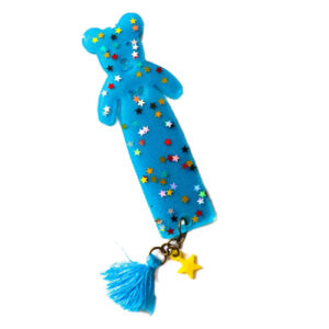 Bären-Design Lesezeichen aus Harz – Einzigartiges handgemachtes Accessoire, Geschenk für Leser & Schüler
