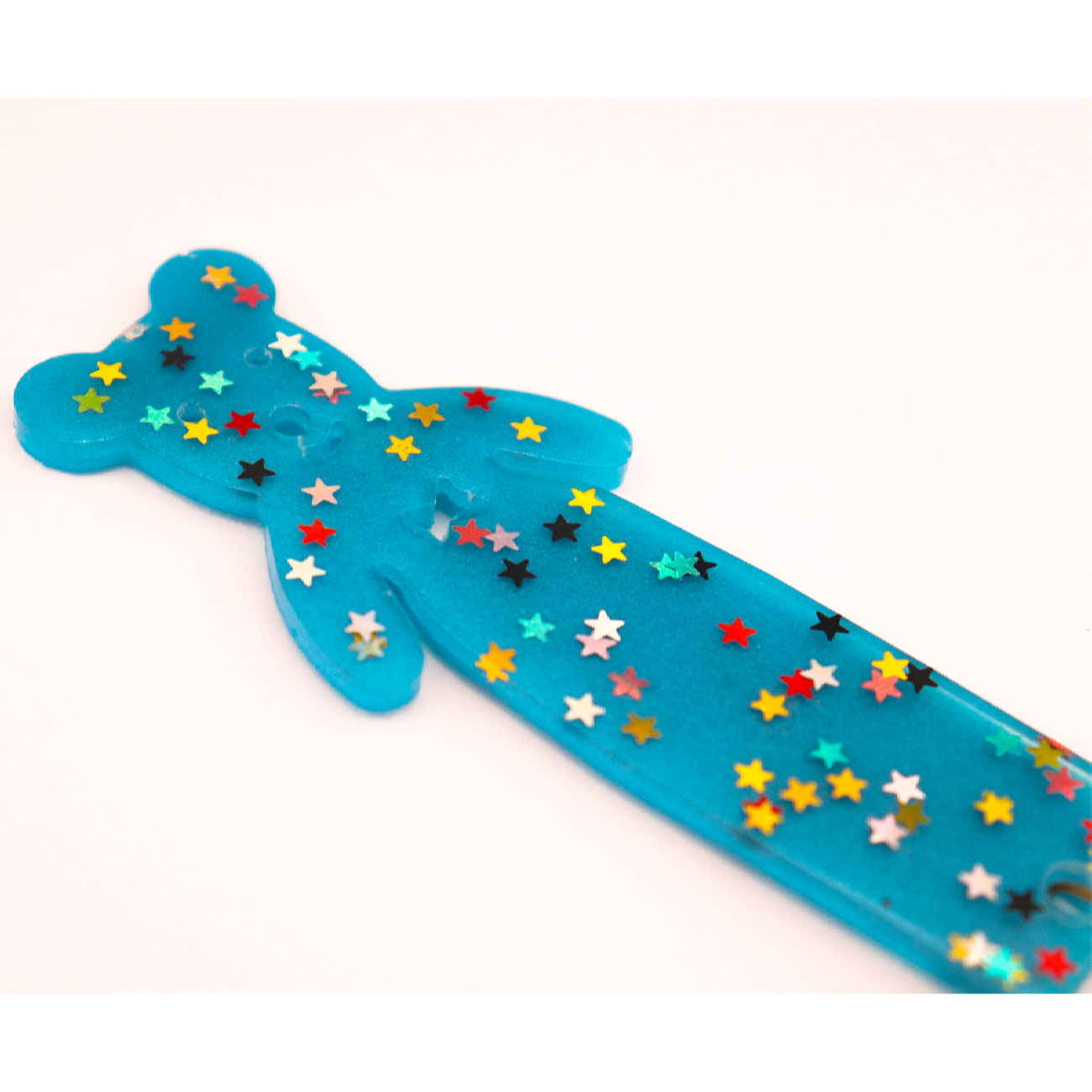 Bären-Design Lesezeichen aus Harz – Einzigartiges handgemachtes Accessoire, Geschenk für Leser & Schüler