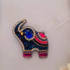 Beautiful-and-Lovable-Colorful-Beaded-Elephant-Brooch-1