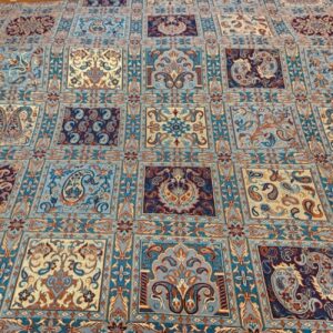 Premium-Termeh-Tuch – Feine Paisley- & Blumenmuster
