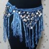 Bauchtanz-Gürtel – Münzenschal, Performance-Accessoire für Partys