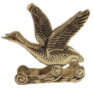 Messing-Tisch-Serviettenhalter mit Vogeldesign